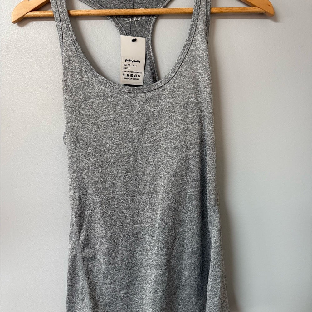 Heather Gray Tank Top by